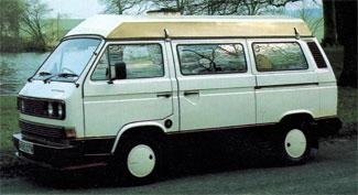 1984 VW T3 Diamond RV County Poptop Camper