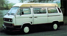 1984  VW T25  Diamond RV County  Camper